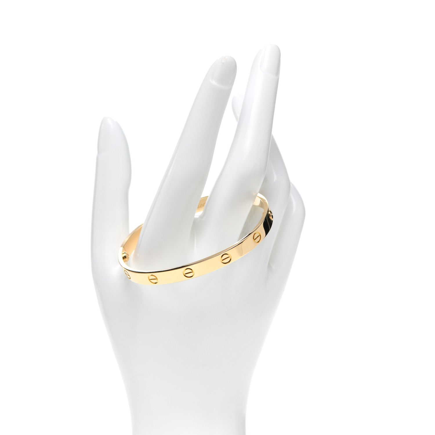 Cartier 18K Yellow Gold LOVE Bracelet 18 2 of 7