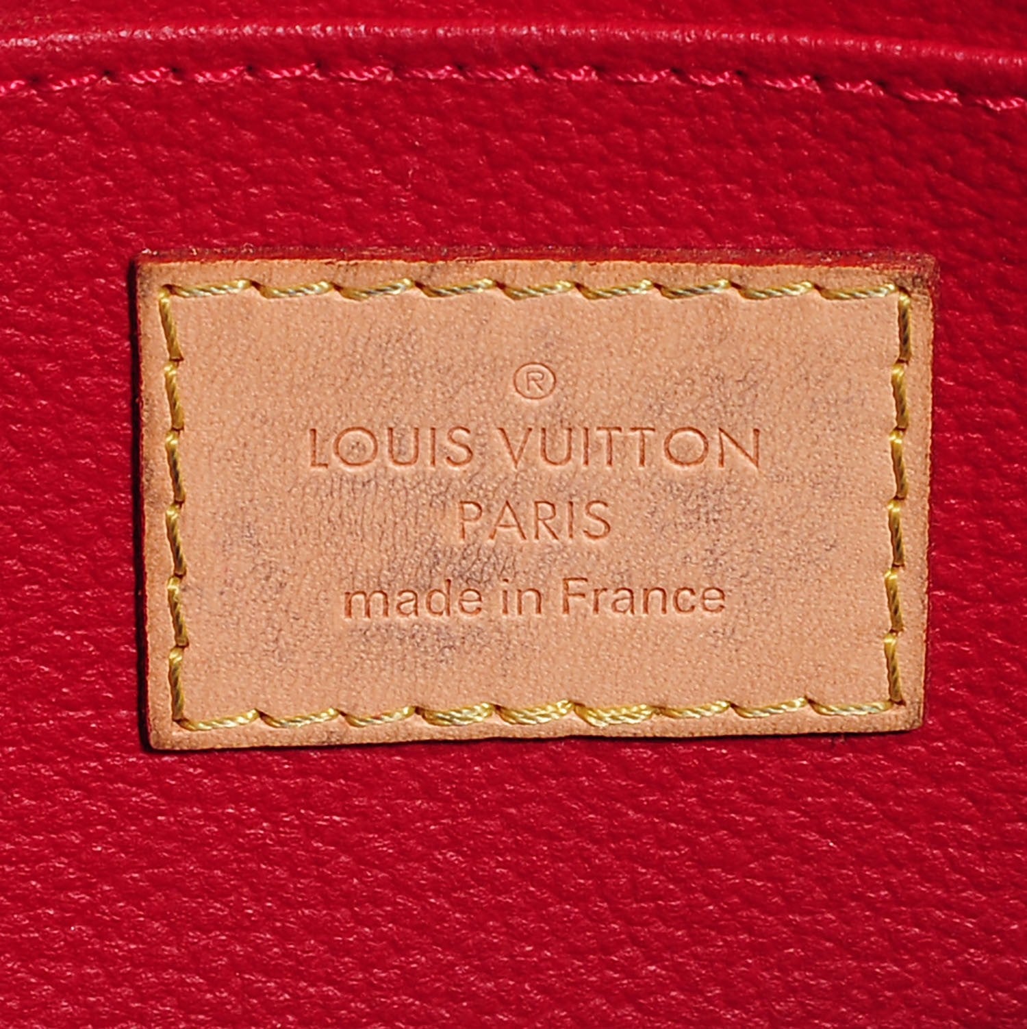 Louis Vuitton Vernis Cosmetic Pouch Pomme D'Amour 6 of 7