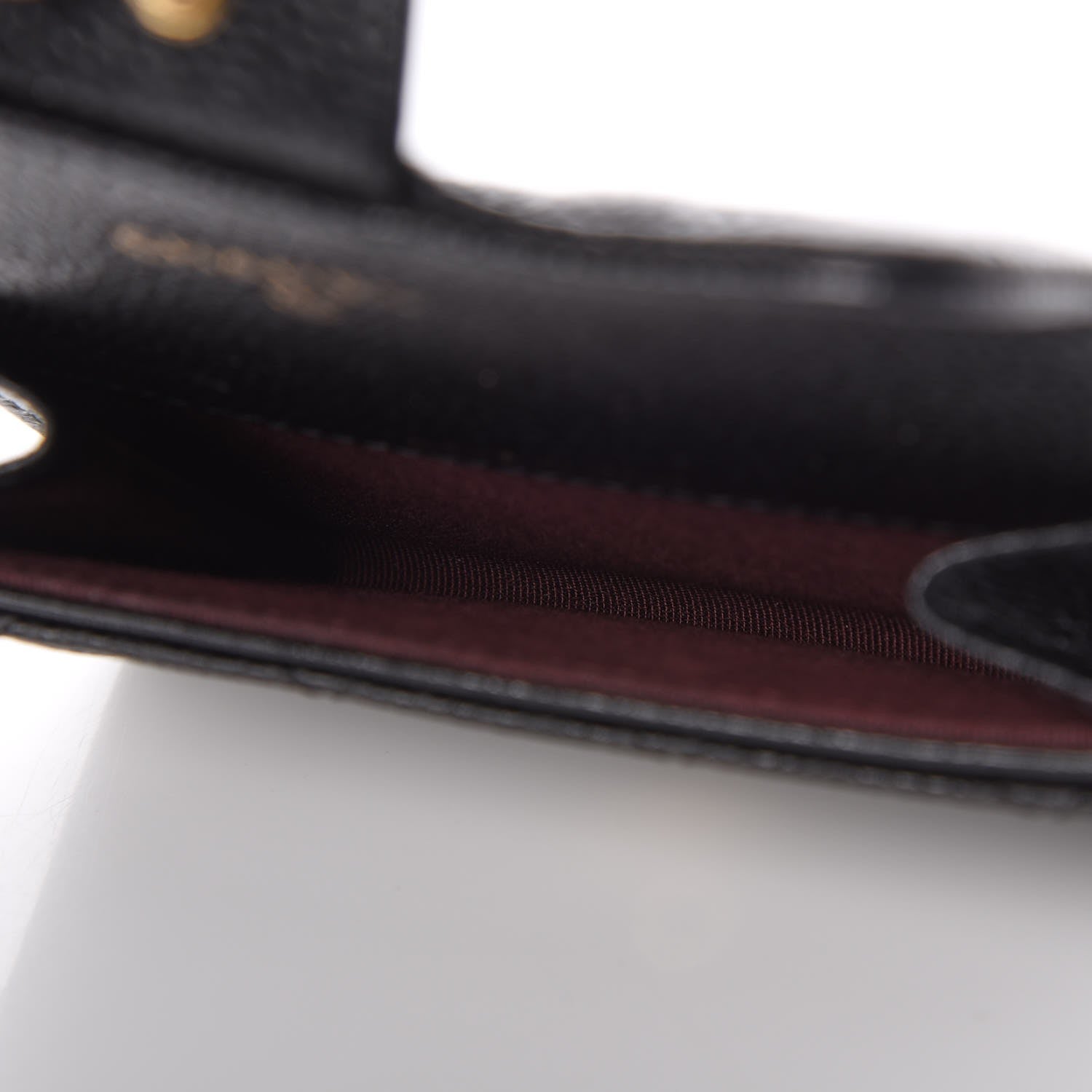 Chanel Caviar Quilted Flap Card Holder Black 5 of 10