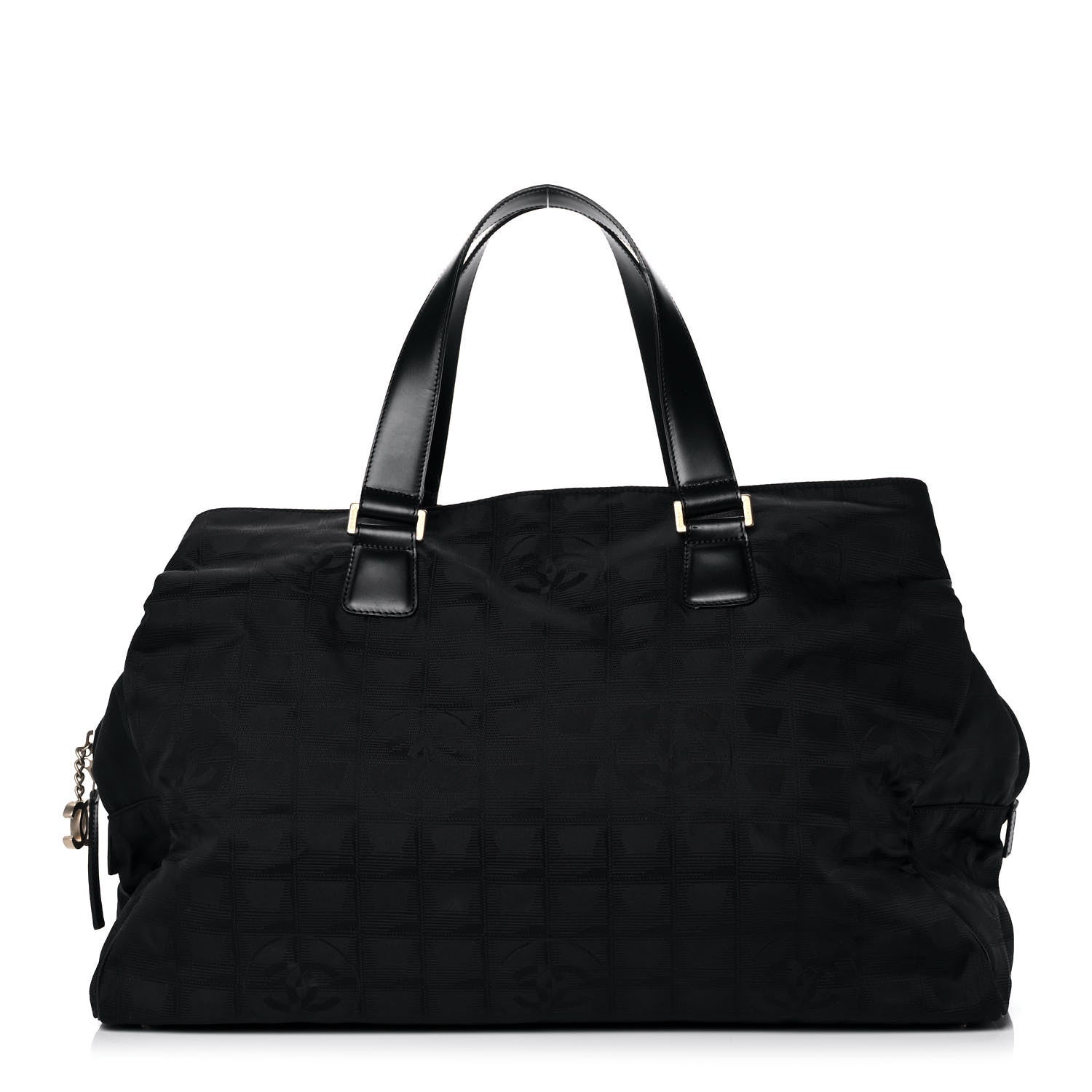 Chanel Nylon Large Travel Tote Black 1 of 13
