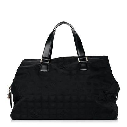 Chanel Nylon Large Travel Tote Black 1 of 13