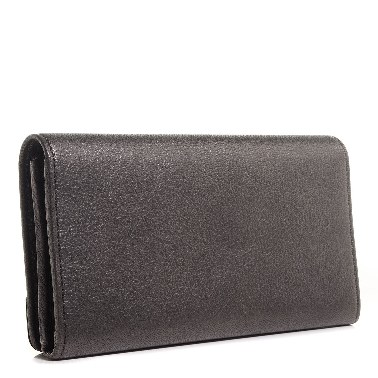 Balenciaga Agneau Classic Gold Hardware Pearly Money Wallet Bronze 3 of 12
