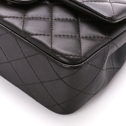 Chanel Lambskin Quilted Mini Rectangular Flap Dark Brown 11 of 11