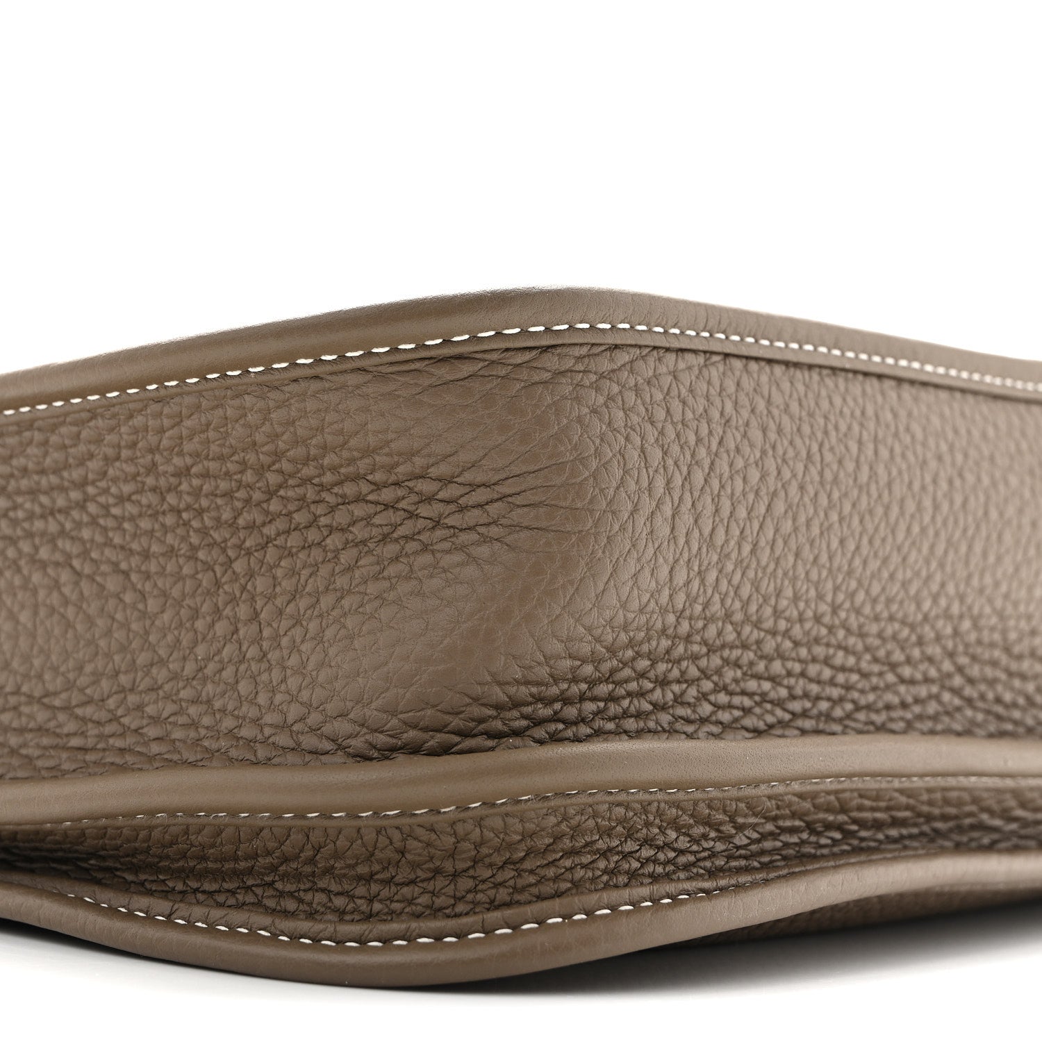 Hermes Taurillon Clemence EVELYNE III PM Etoupe 9 of 10