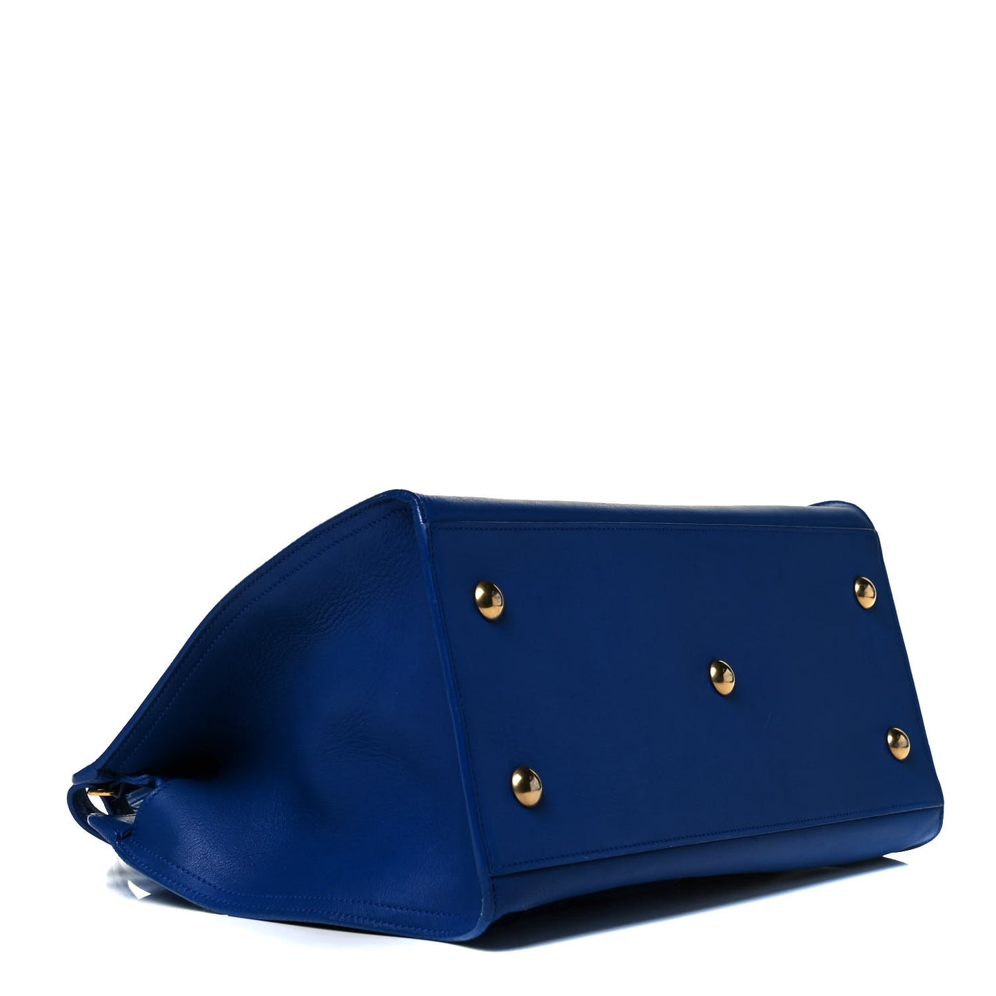 Calfskin Small Classic Y Cabas Royal Blue