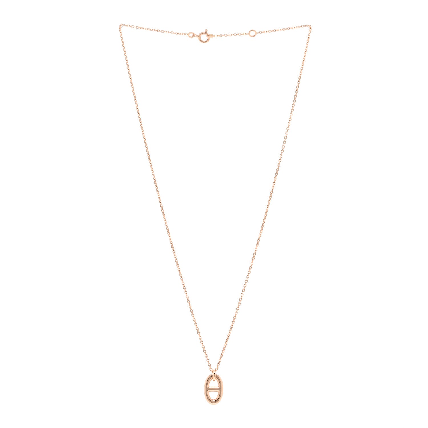 Hermes 18K Rose Gold PM Farandole Pendant Necklace 3 of 6