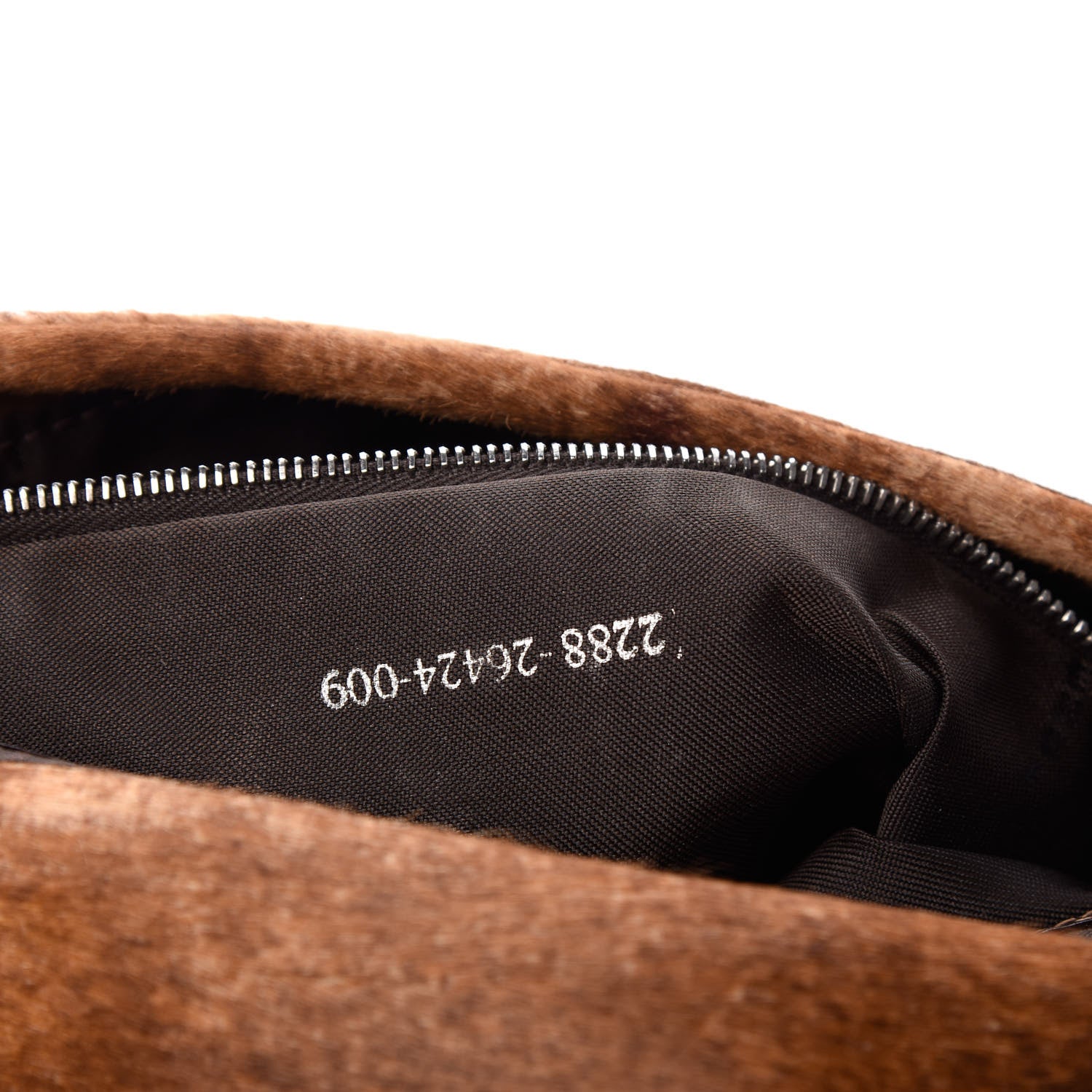 Fendi Calf Hair Baguette Brown 7 of 9