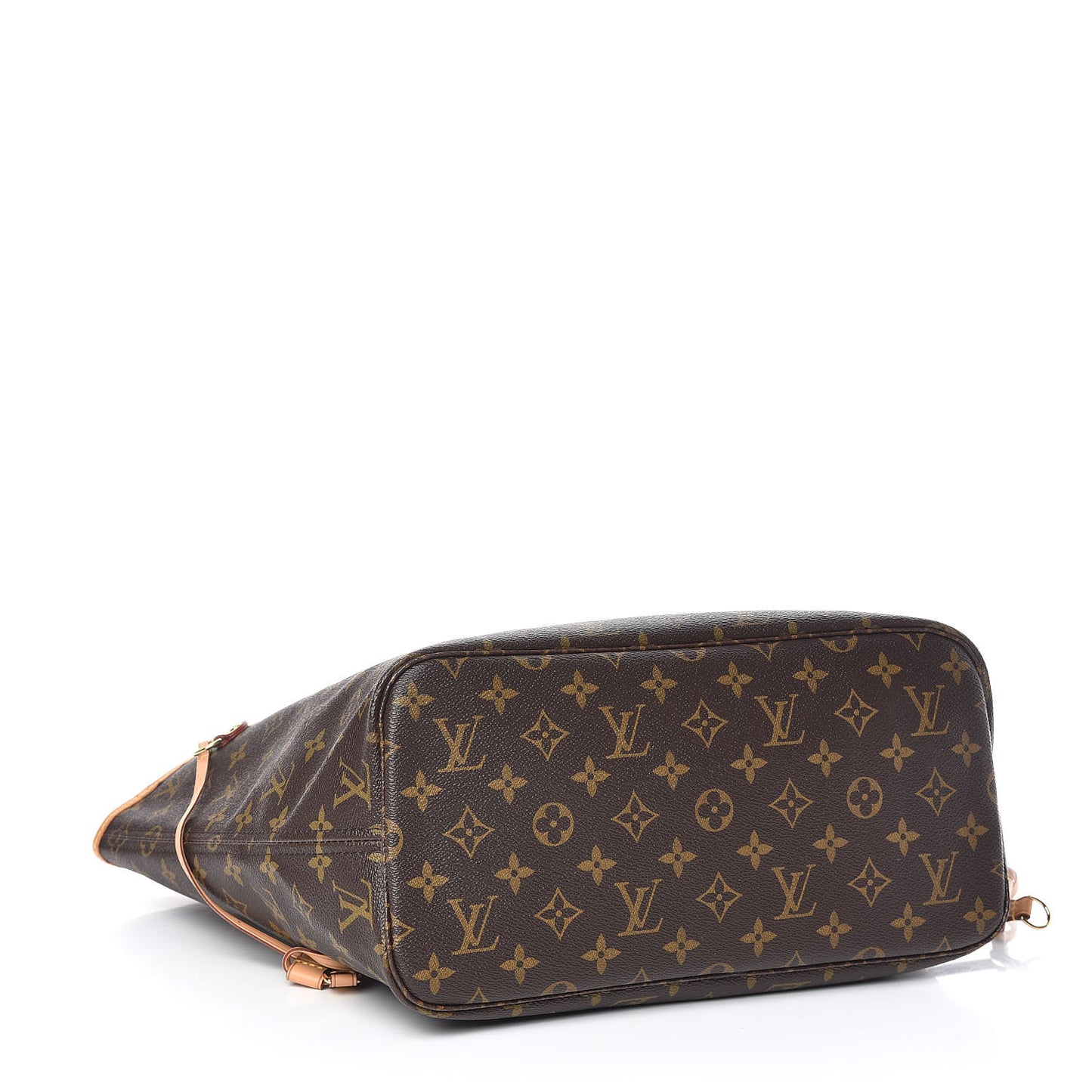Monogram Capri V Neverfull MM Rose Ballerine