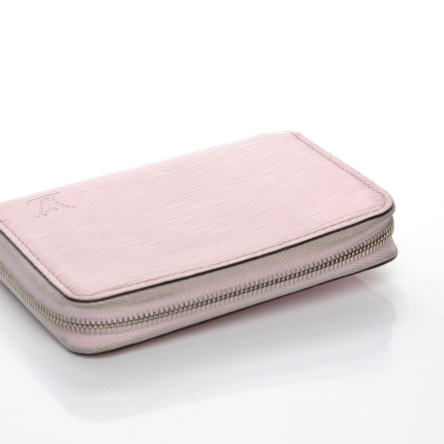 Epi Zippy Coin Purse Rose Ballerine