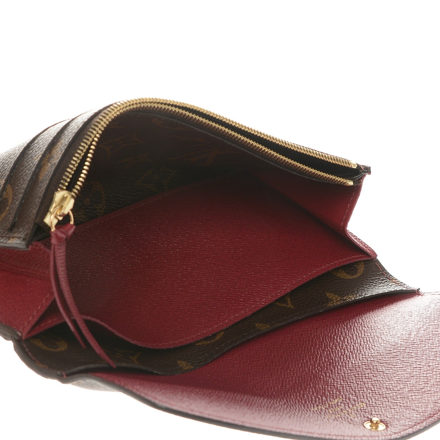 Louis Vuitton Monogram Emilie Wallet Fuchsia 6 of 6