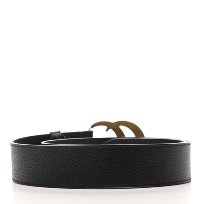 Gucci Textured Calfskin Double G 40mm Belt 85 34 Black 2 of 5
