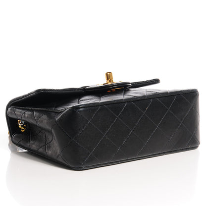 Chanel Lambskin Quilted Mini Square Flap Black 4 of 9