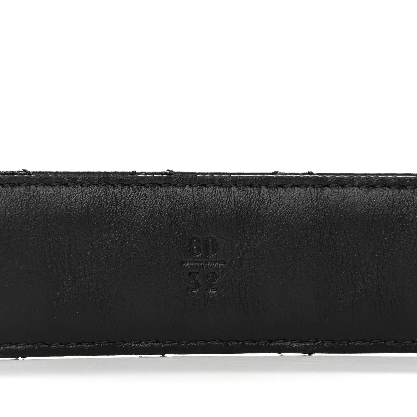 Lambskin Quilted CC Chain Belt 80 32 Black