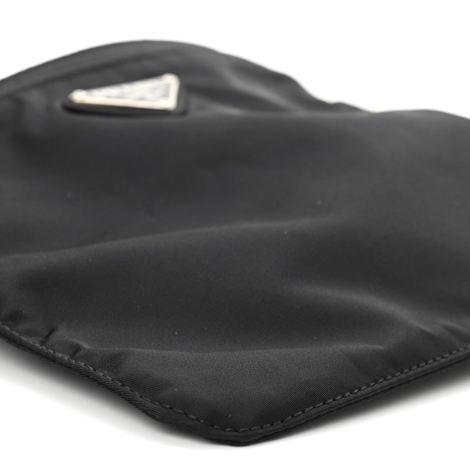 Prada Nylon Vela Flat Messenger Bag Black 15 of 23