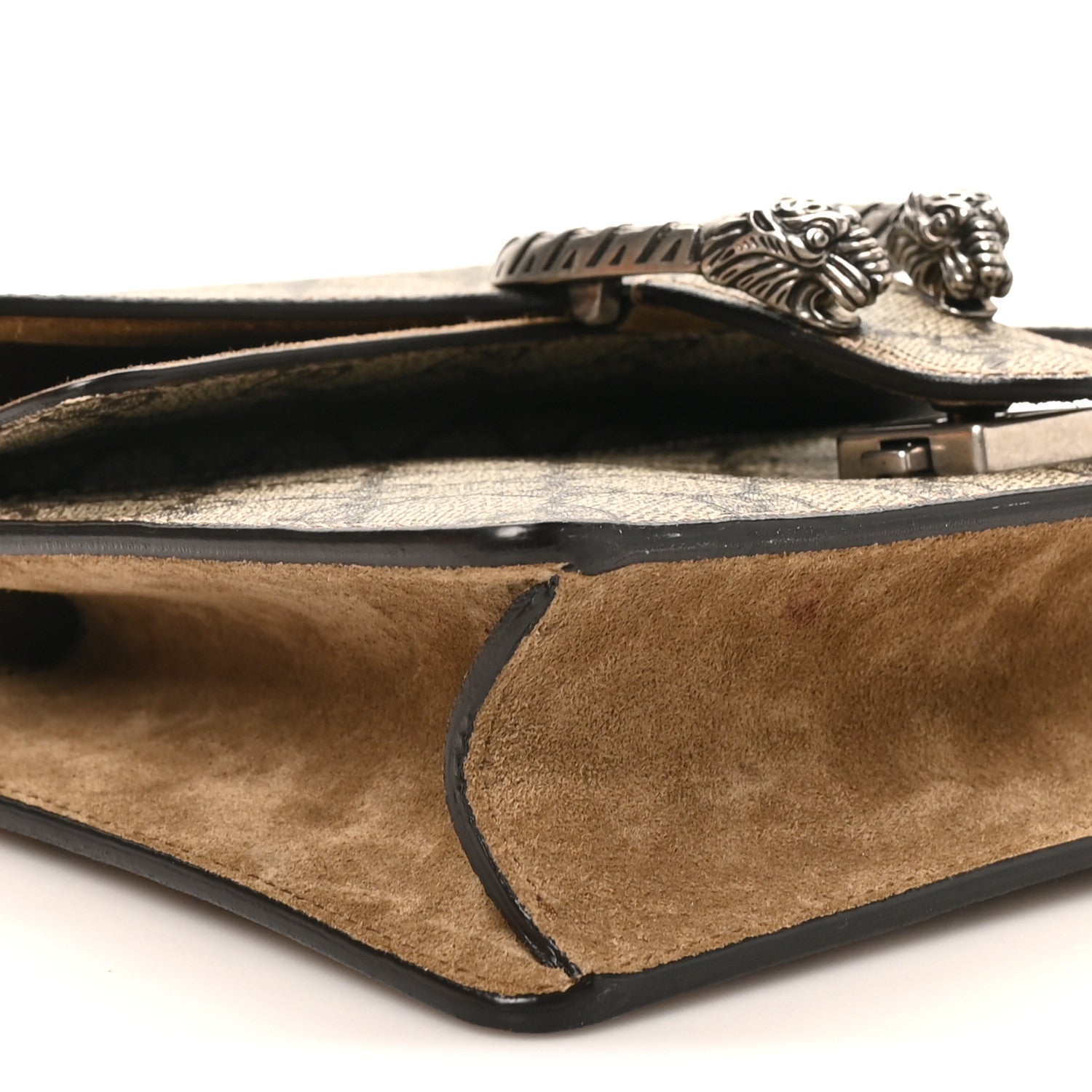 Gucci GG Supreme Monogram Mini Dionysus Shoulder Bag Taupe 8 of 10