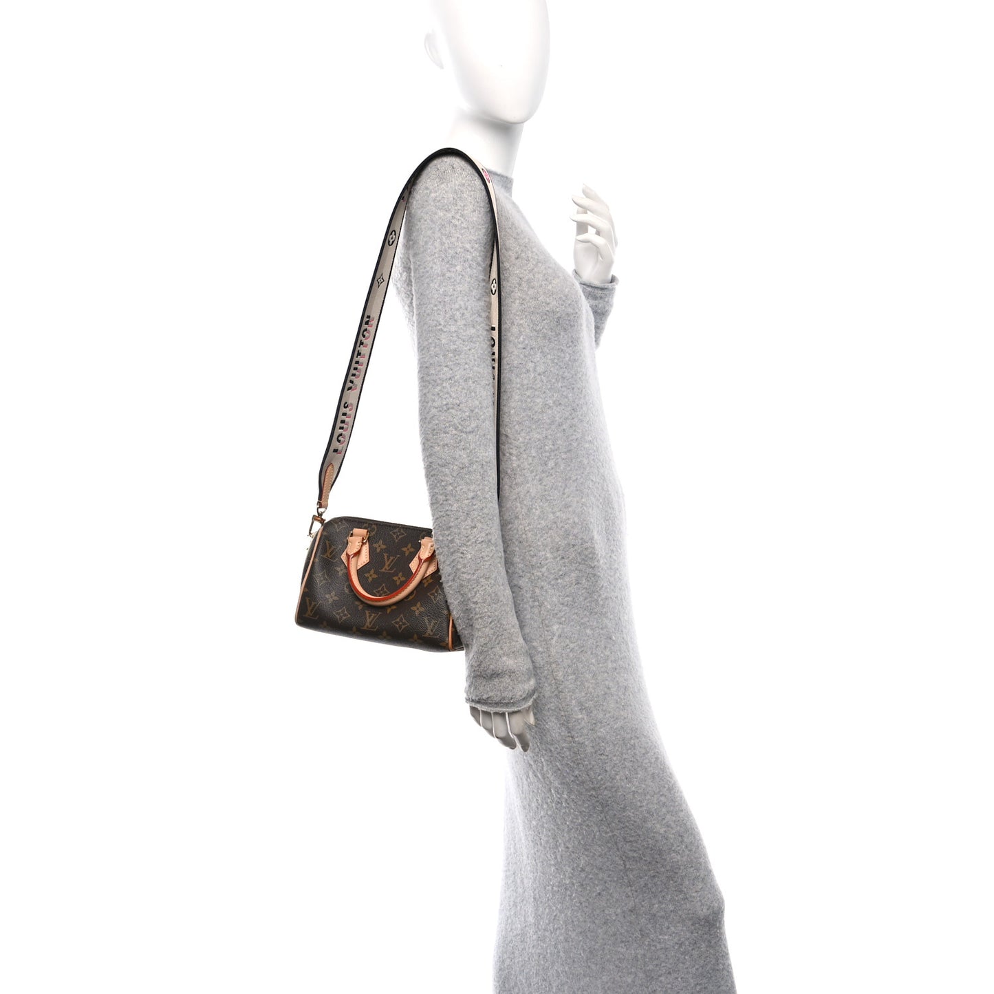 Monogram Speedy Bandouliere 20 Black