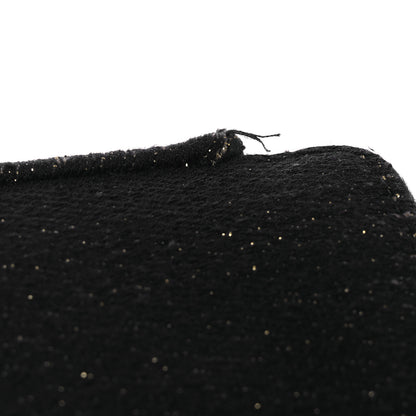 Chanel Canvas Small Deauville Clutch With Chain Navy 12 of 13