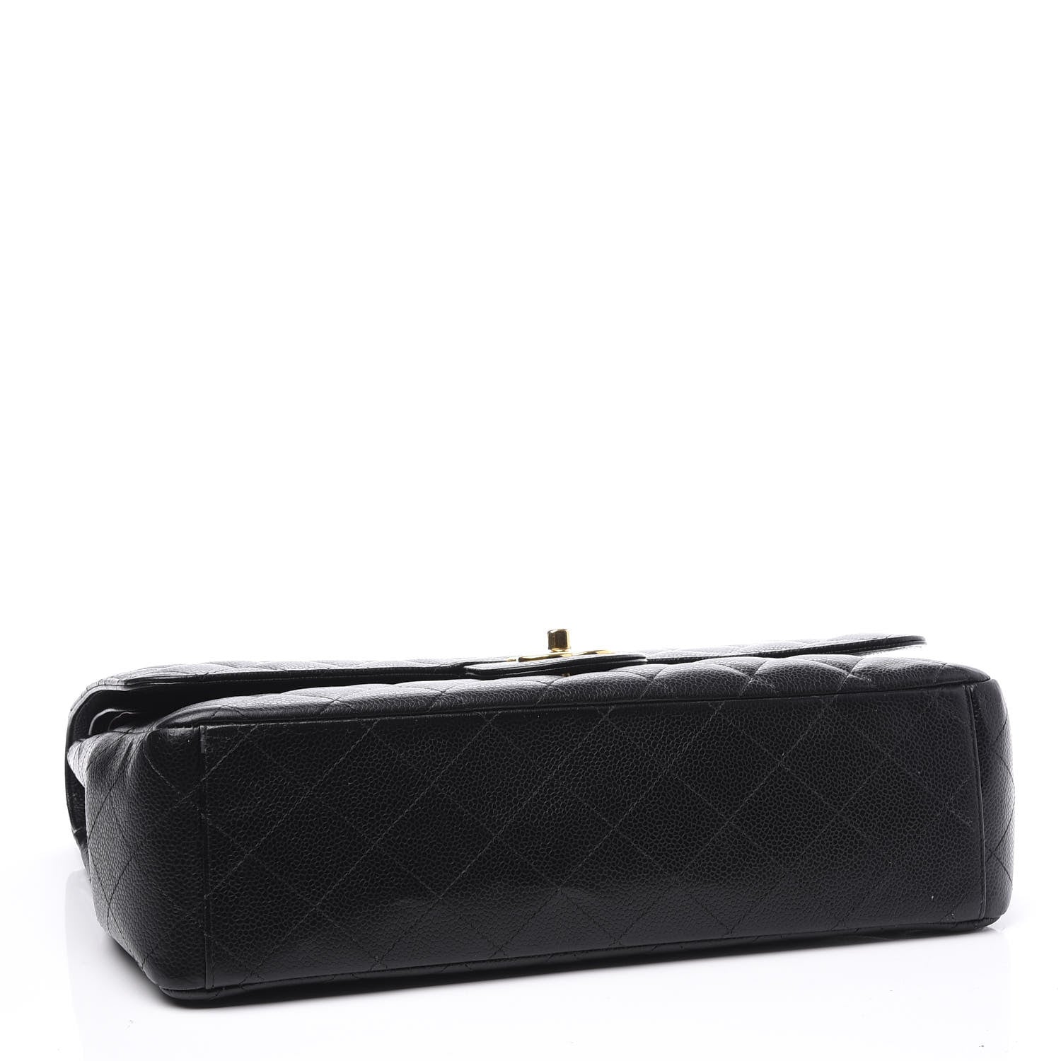 Chanel Caviar Quilted Maxi Double Flap Black 3 of 11