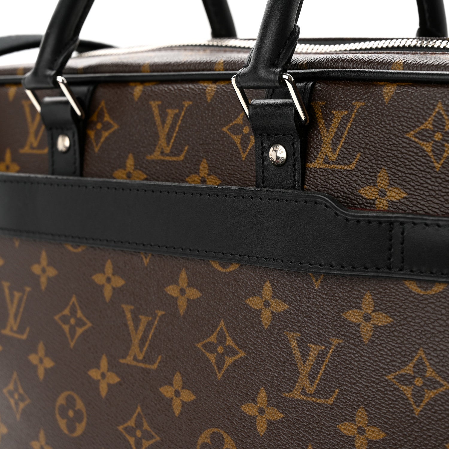 Louis Vuitton Monogram Macassar Porte-Documents Voyage GM 10 of 13