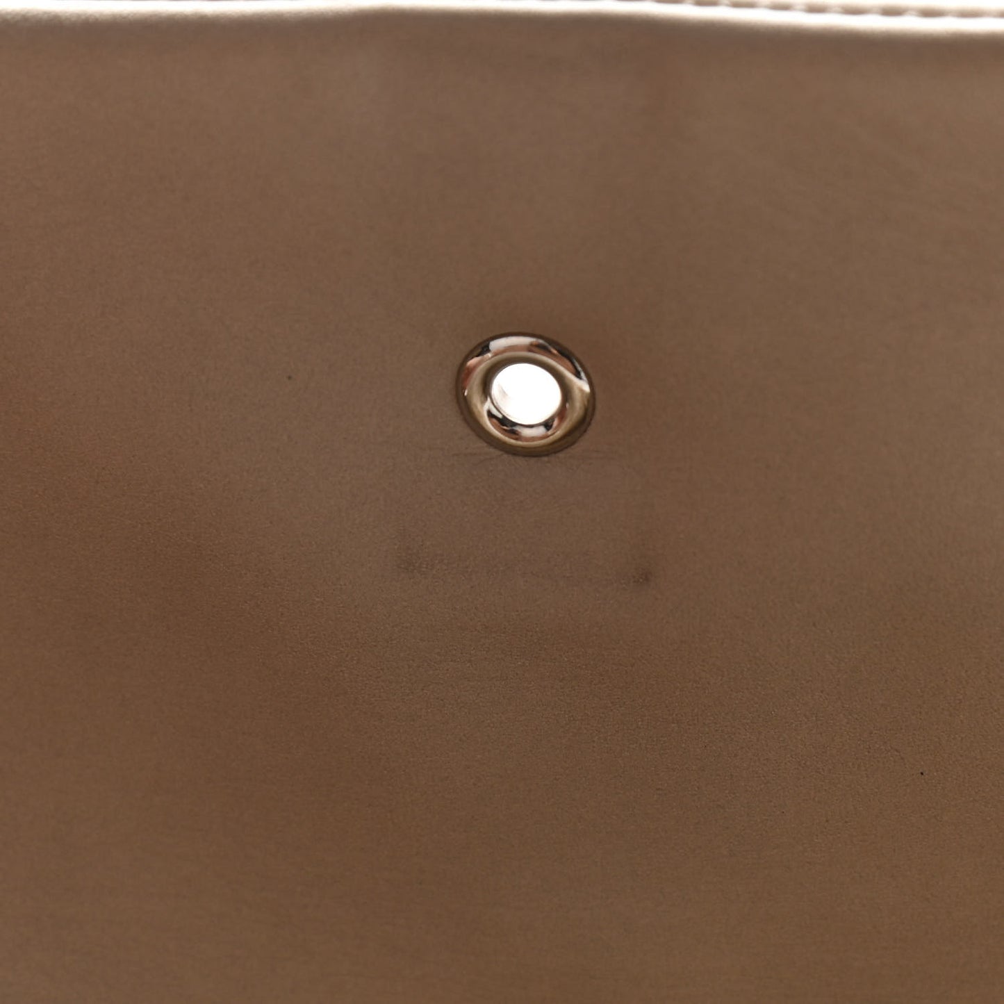 Calfskin Quilted Double Stitch Hamptons Clutch with Chain Beige Clair