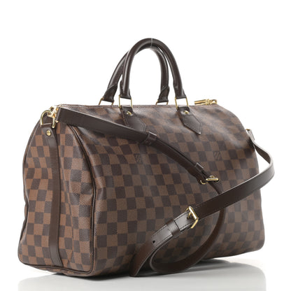 Louis Vuitton Damier Ebene Speedy Bandouliere 35 3 of 12