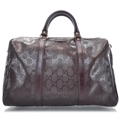 Gucci Imprime Monogram Medium Joy Boston Bordeaux 1 of 9