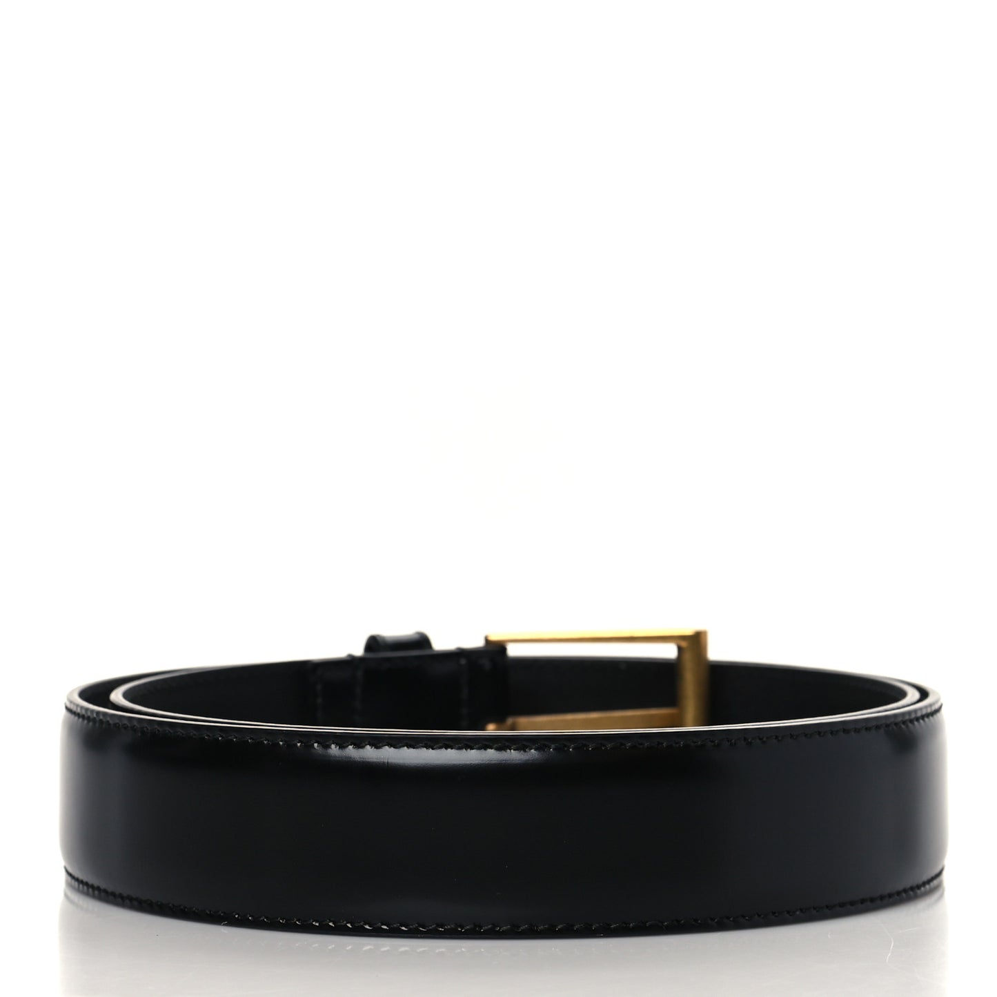 Calfskin Web Belt 95 38 Black