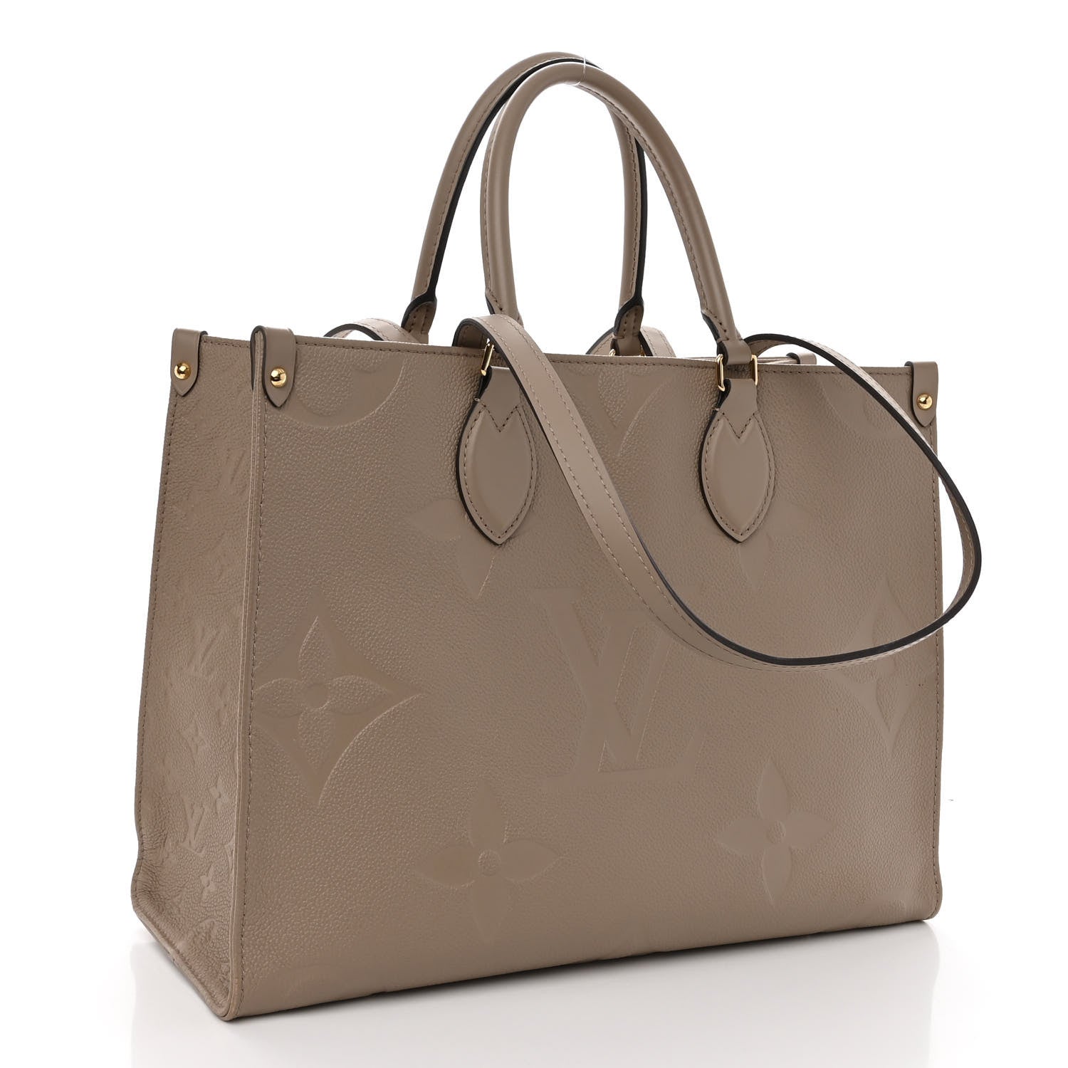 Louis Vuitton Empreinte Monogram Giant Onthego MM Tourterelle 3 of 9