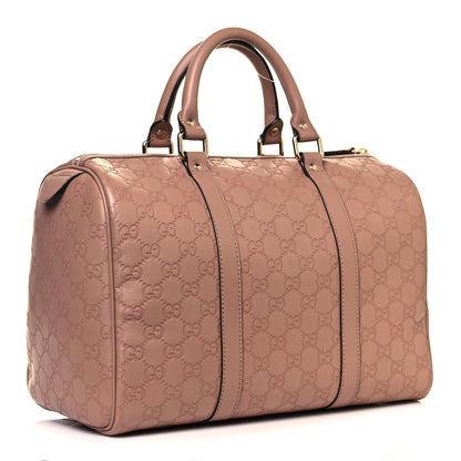 Gucci Guccissima Medium Joy Boston Winter Rose 2 of 12