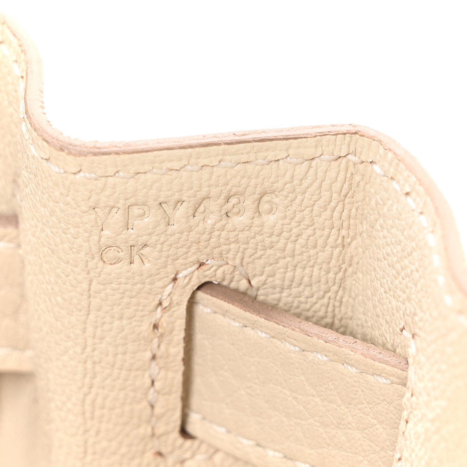 Hermes Togo Kelly Retourne 28 Craie 7 of 11