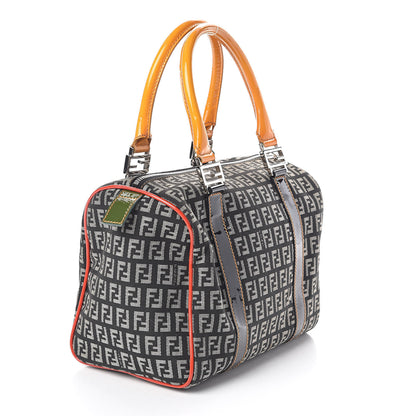Fendi Zucchino Small Forever Boston Multicolor 3 of 9