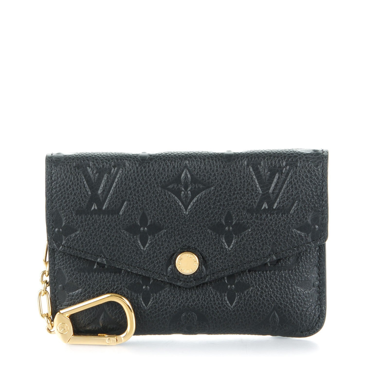 Louis Vuitton Empreinte Key Pouch Black 1 of 7