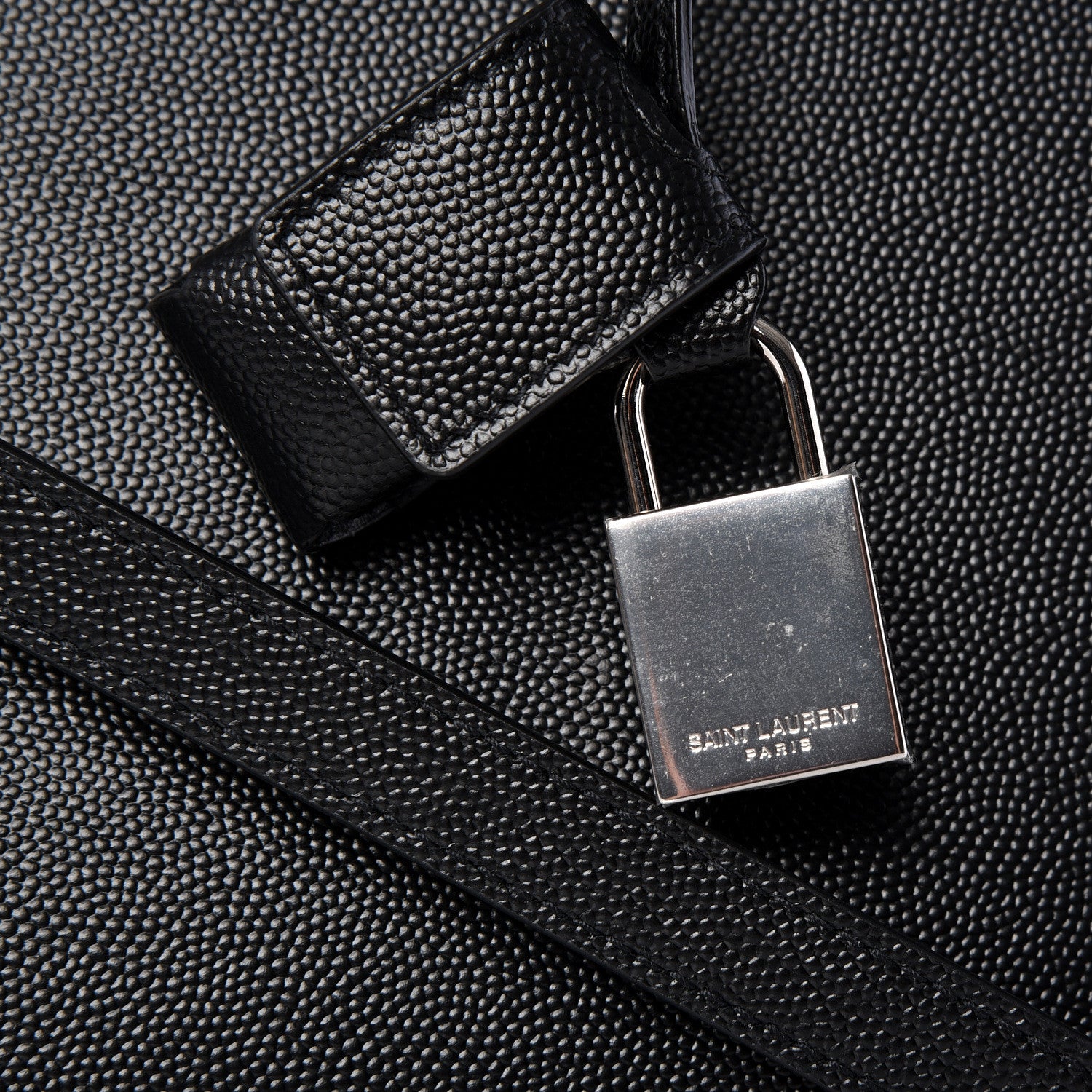 Saint Laurent Grain De Poudre Small Sac De Jour Black 10 of 12