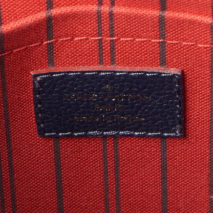 Louis Vuitton Empreinte Montaigne MM Marine Rouge 8 of 8