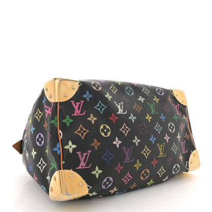 Louis Vuitton Monogram Multicolor Speedy 30 Black 4 of 16