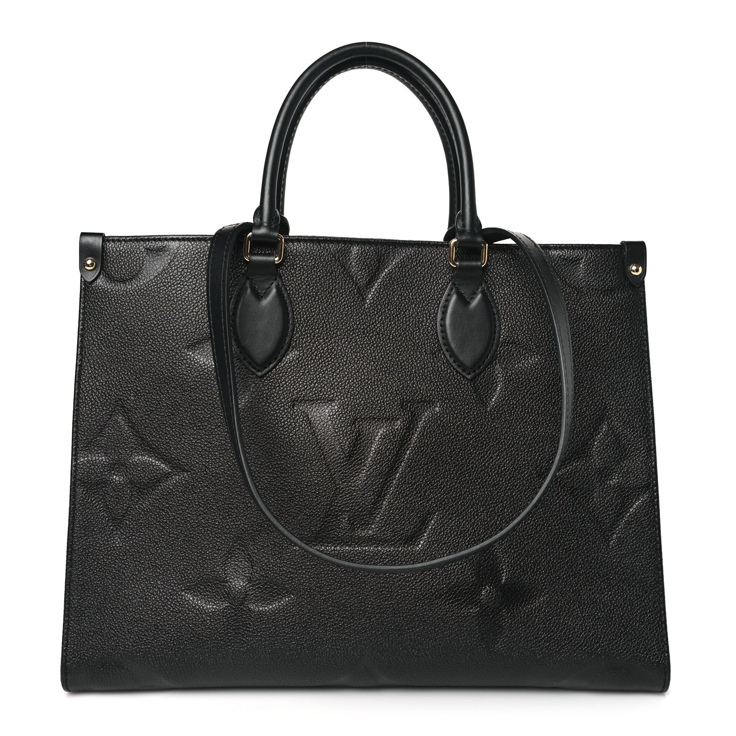 Louis Vuitton Empreinte Monogram Giant Onthego MM Black 1 of 9