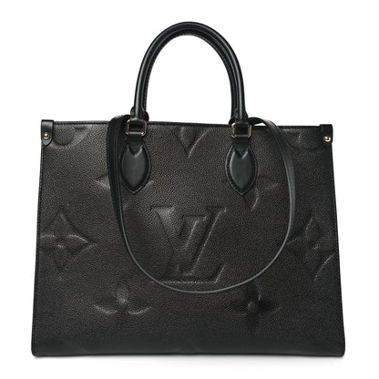Louis Vuitton Empreinte Monogram Giant Onthego MM Black 1 of 9