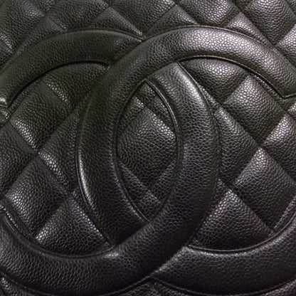 Chanel Caviar Medallion Tote Black 10 of 11