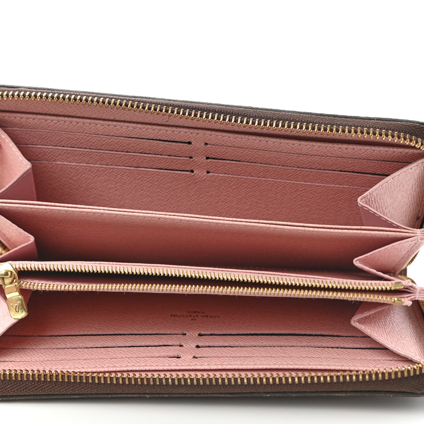 Monogram Zippy Wallet Rose Ballerine