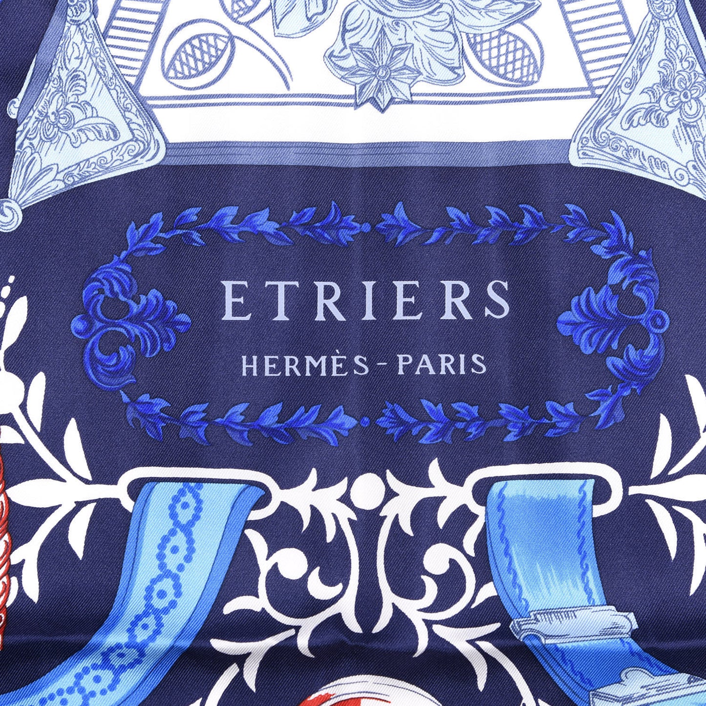Silk Concours D Etriers Scarf 90