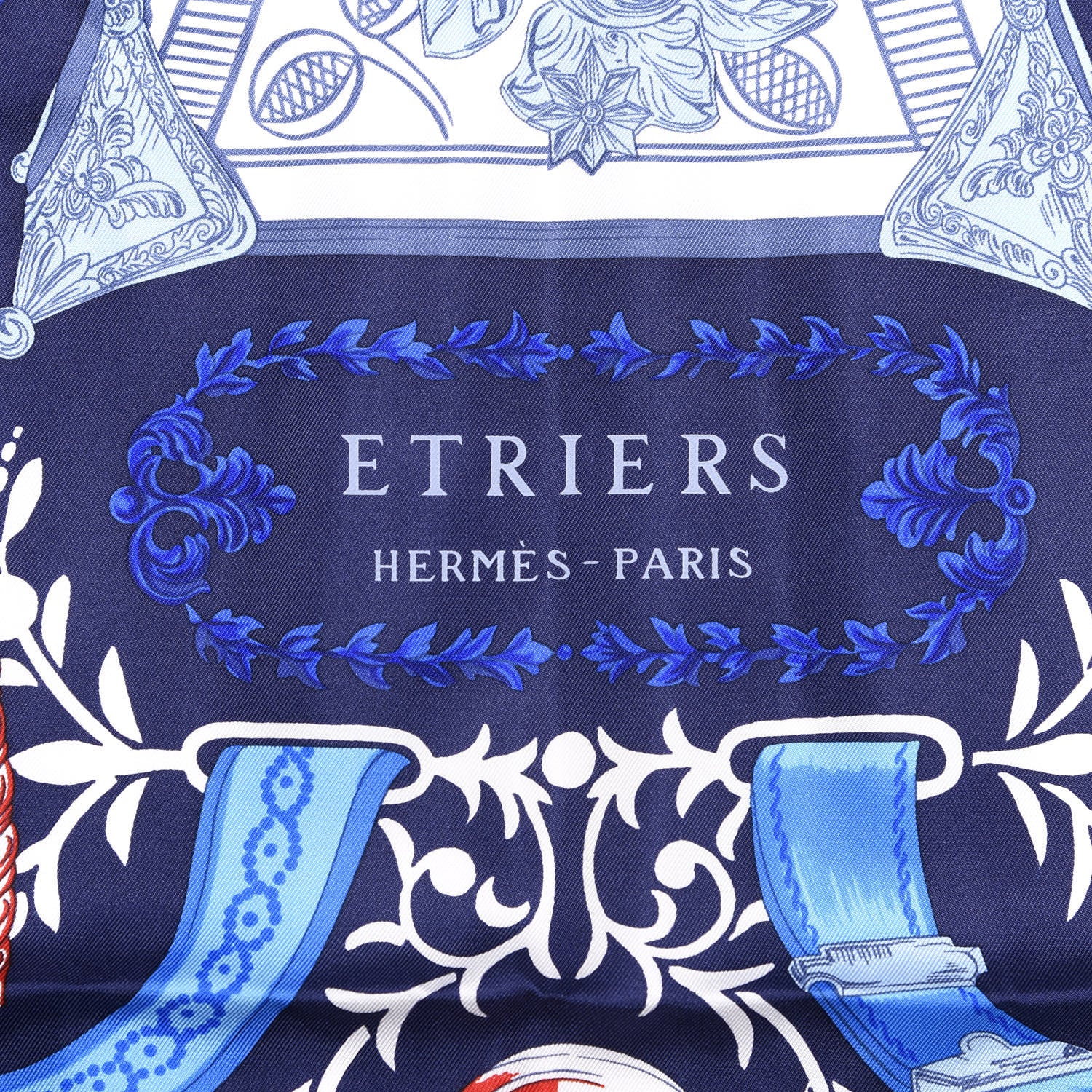 Hermes Silk Concours D Etriers Scarf 90 2 of 4