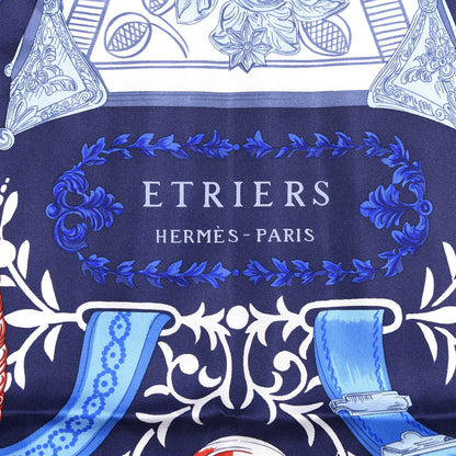 Hermes Silk Concours D Etriers Scarf 90 2 of 4
