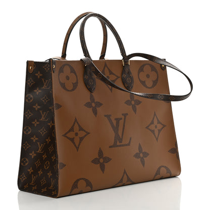 Louis Vuitton Reverse Monogram Giant Onthego GM 3 of 17