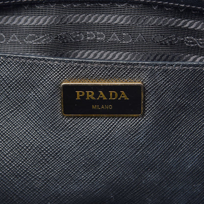 Prada Saffiano Medium Galleria Double Zip Tote Black 7 of 25