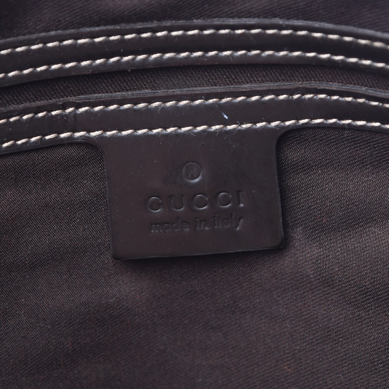 Gucci Monogram Guccissima Hearts Studded Medium Joy Boston Dark Brown 6 of 11