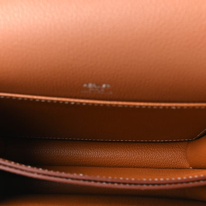 Hermes Evercolor Mini Sac Roulis Gold 5 of 10