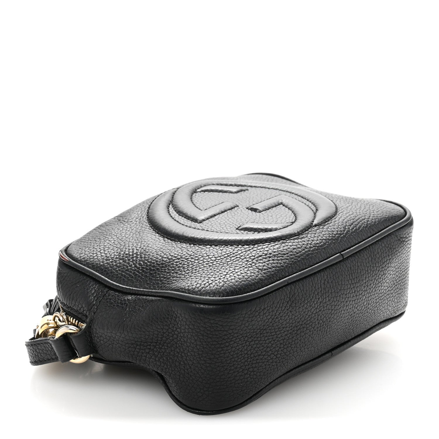 Gucci Pebbled Calfskin Small Soho Disco Bag Black 4 of 14
