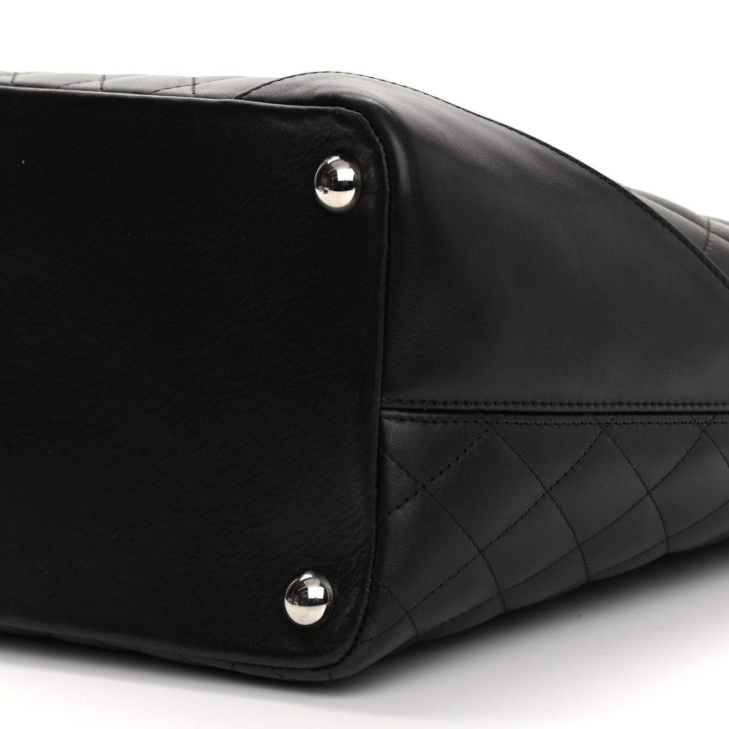 Chanel Calfskin Quilted Large Cambon Tote Black 10 of 10