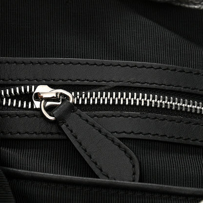 Burberry Metallic Deerskin Medium Rucksack Backpack Silver 11 of 14