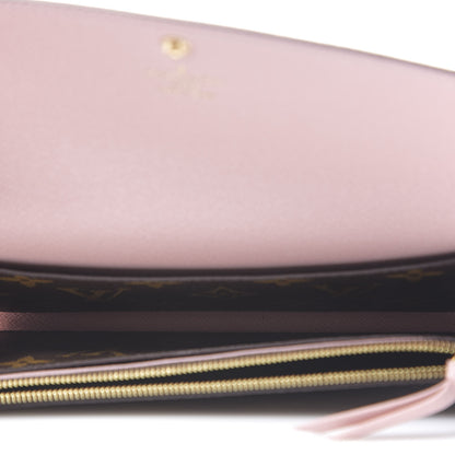 Louis Vuitton Monogram Emilie Wallet Rose Ballerine 4 of 6